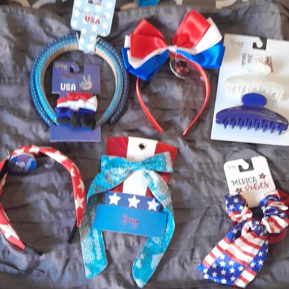 Star-Spangled Kids Hair Accessory Collection - Picture 3 of 4